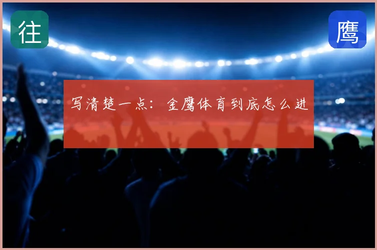 写清楚一点：金鹰体育到底怎么进